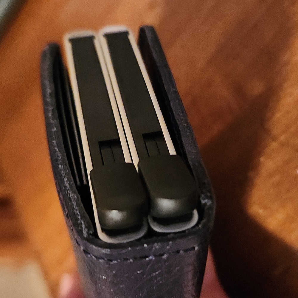 Secrid Black Leather Wallet - Picture 7 of 9